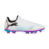 Scarpe da calcio per terreni duri bianche con dettagli fucsia e azzurri Puma Future 7 Play FG/AG, Brand, SKU s326000132, Immagine 0